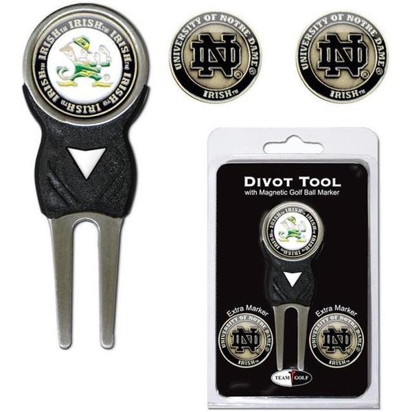 Team Golf Team Golf 22745 Notre Dame Fighting Irish Divot Tool Pack with Signature tool 22745